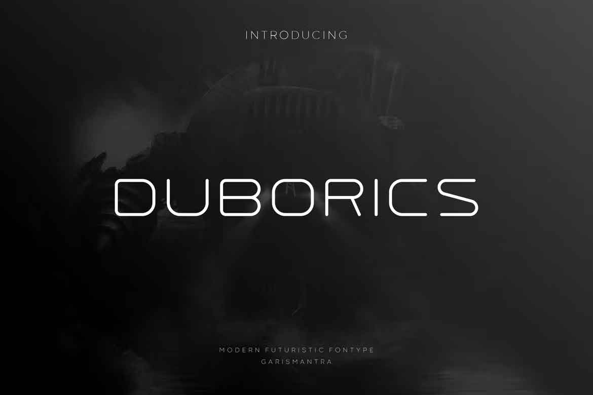 Przykładowa czcionka Duborics #1